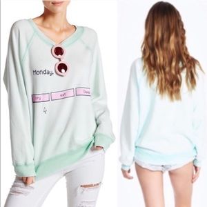 Wildfox Monday Sucks Sweatshirt
